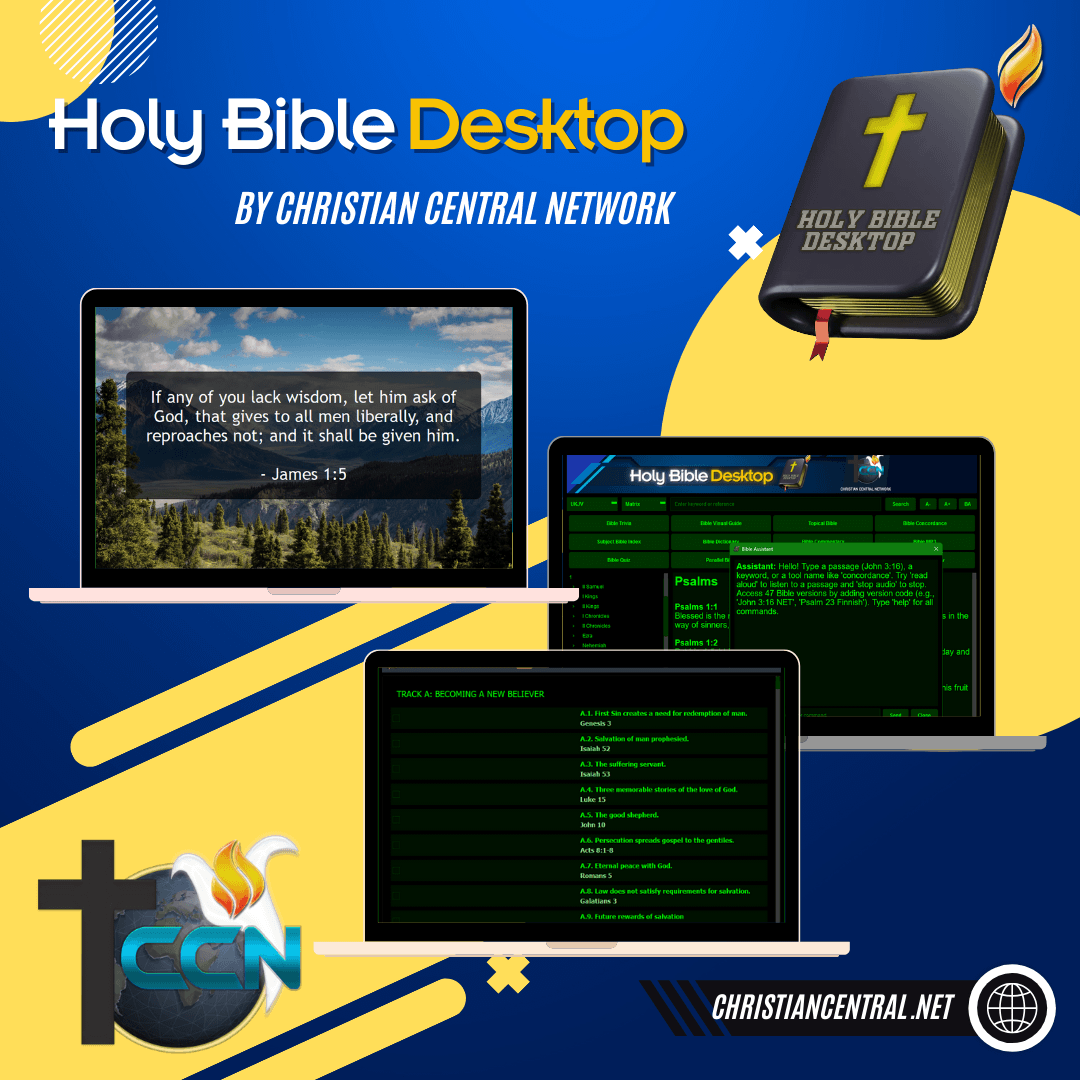Holy Bible Desktop Lite for Windows Released – Your Offline Gateway to God's Word in 2026!
