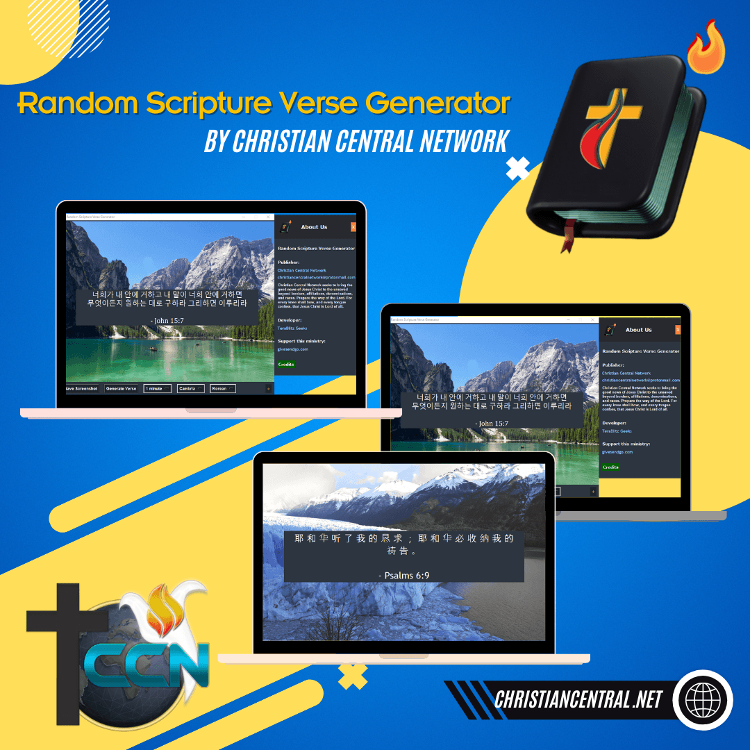 Random Scripture Verse Generator