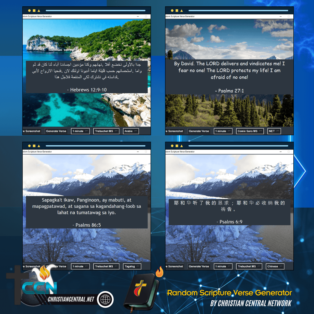 Random Scripture Verse Generator