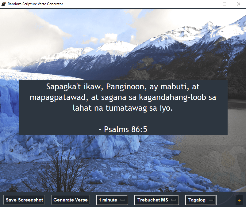 Random Scripture Verse Generator