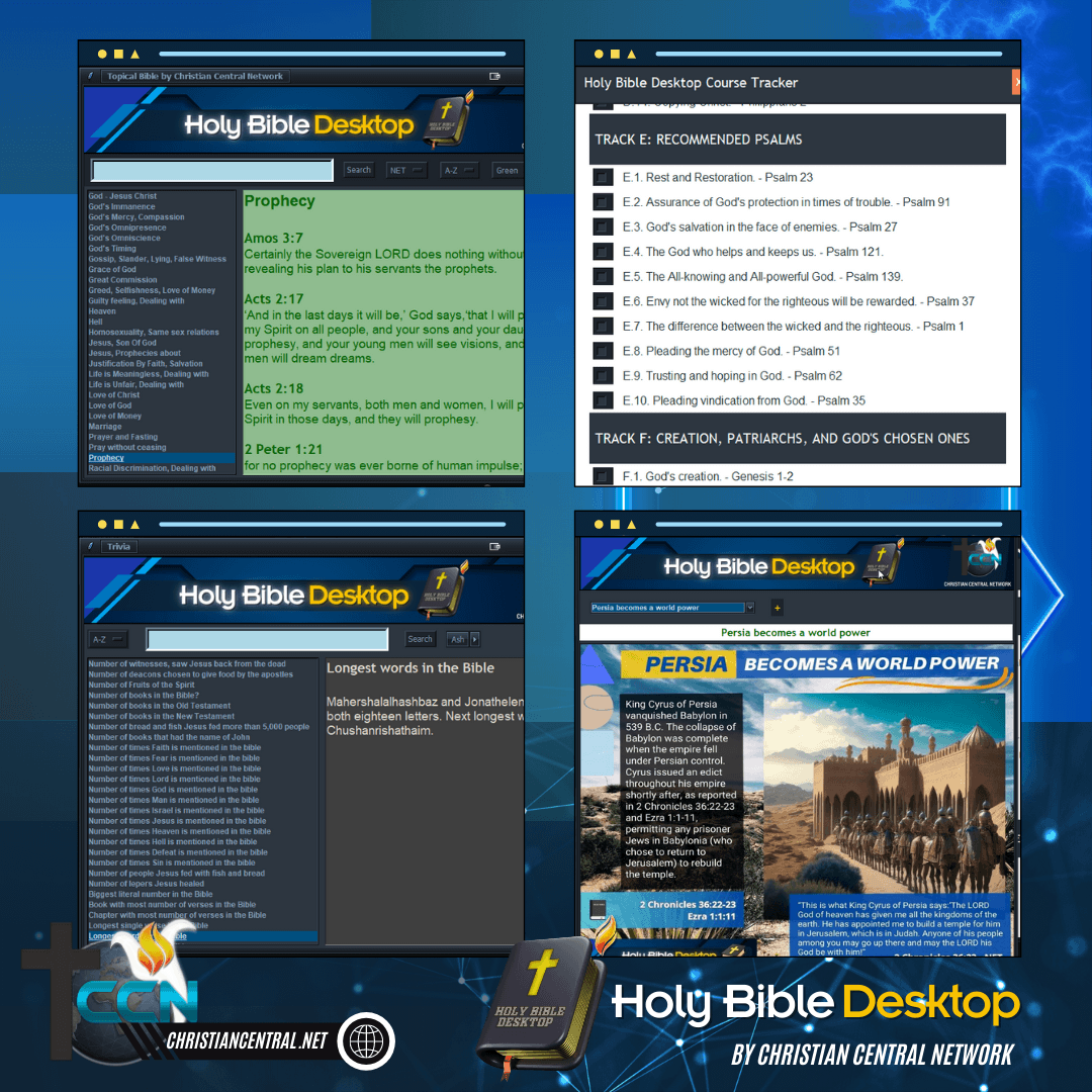 Holy Bible Desktop unveiled: The free Bible that AI cannot control