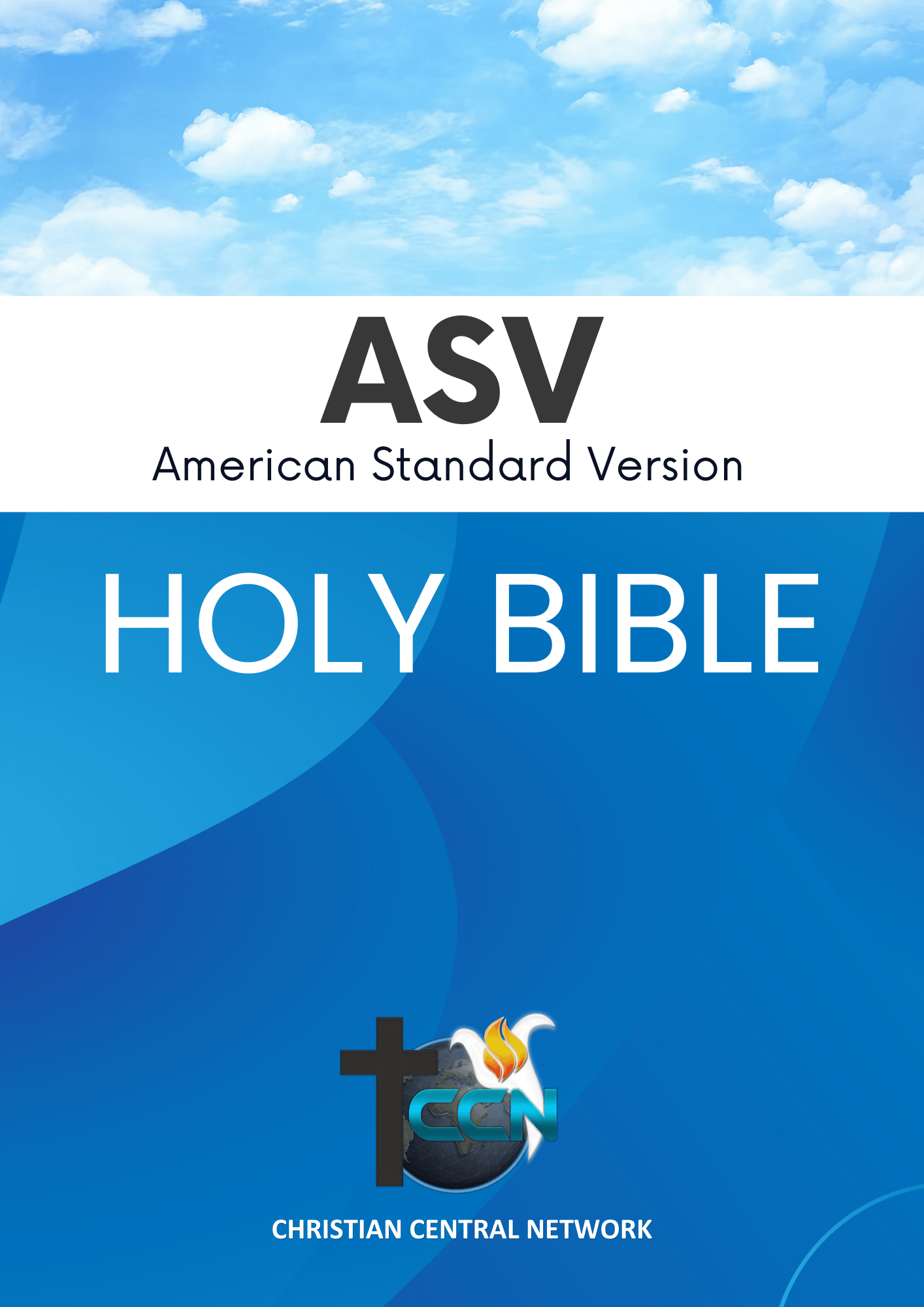CCN Holy Bible — American Standard Version cover