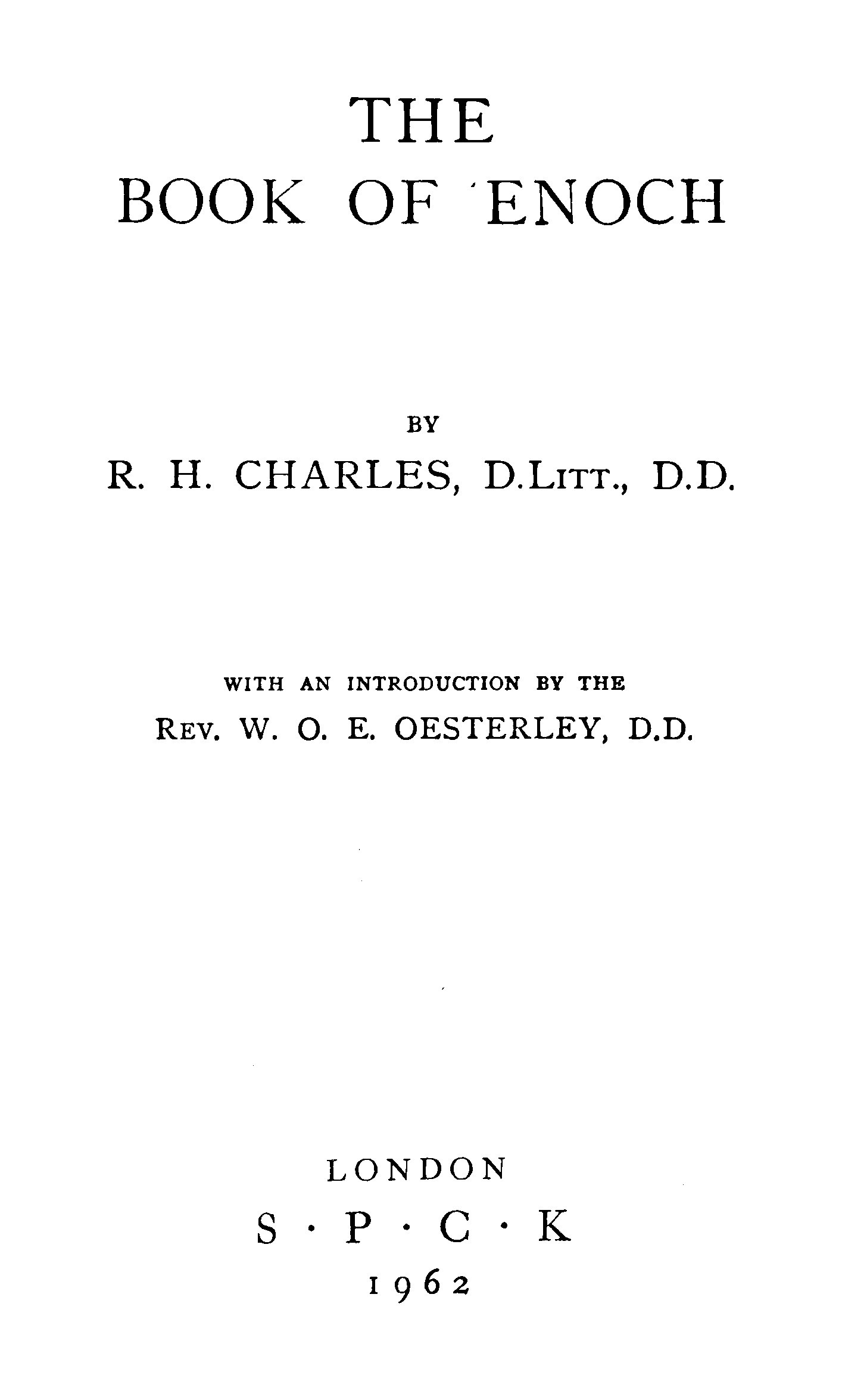 The book of Enoch cover