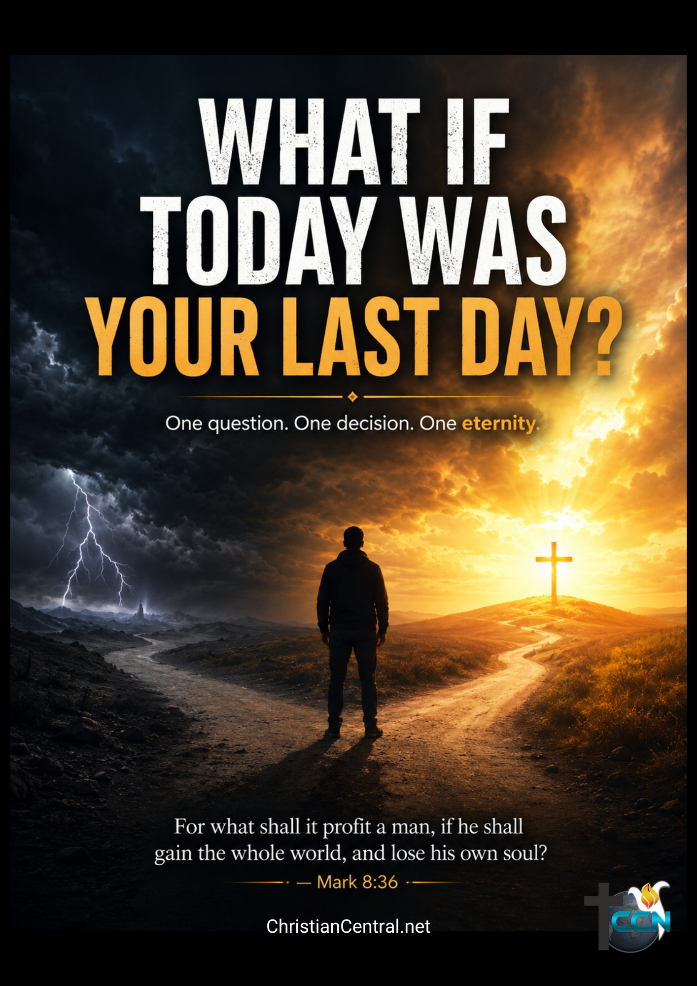 What If Today Was Your Last Day? gospel tract cover