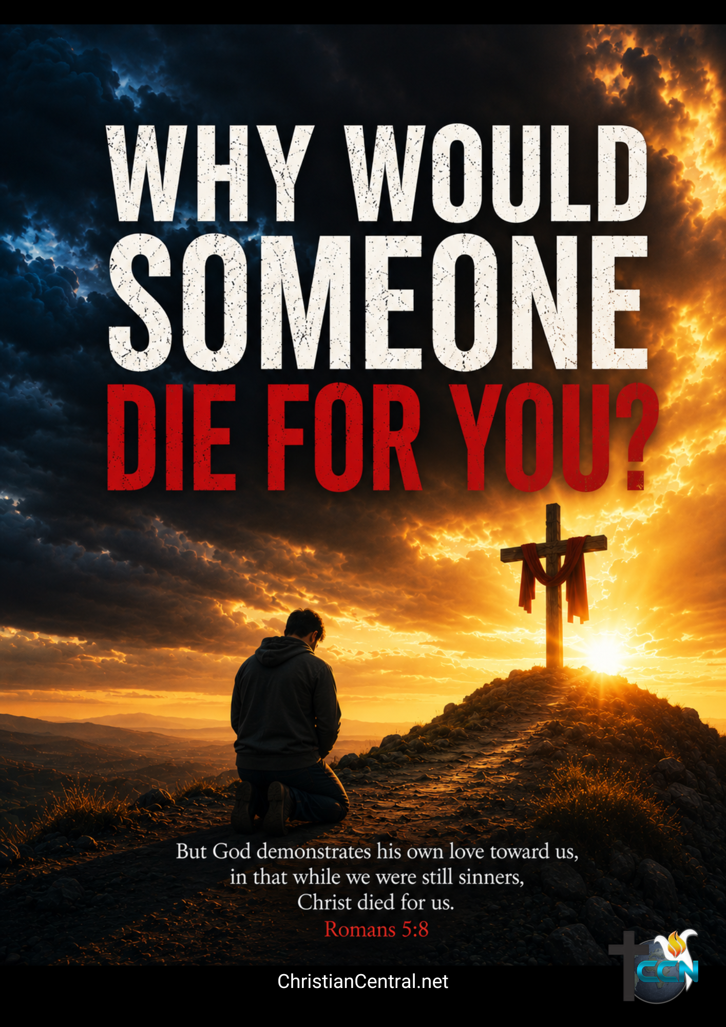 Why Would Someone Die for You? gospel tract cover