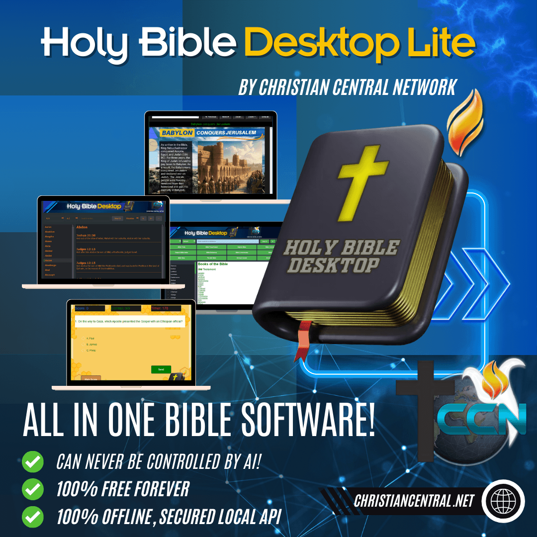 Holy Bible Desktop Lite for Windows Released – Your Offline Gateway to God's Word in 2026!