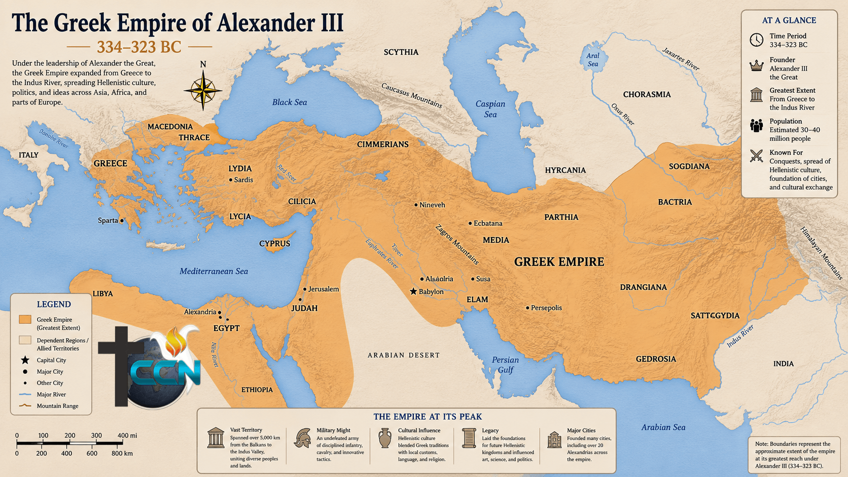 The Greek Empire of Alexander III
