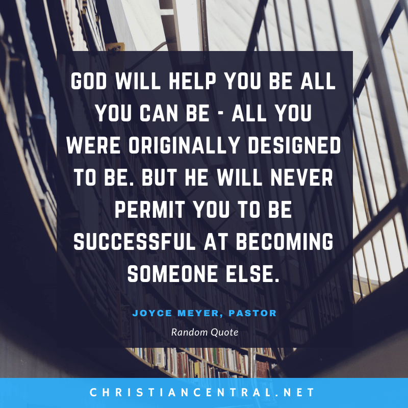 Joyce Meyer - God will help you be all you can be